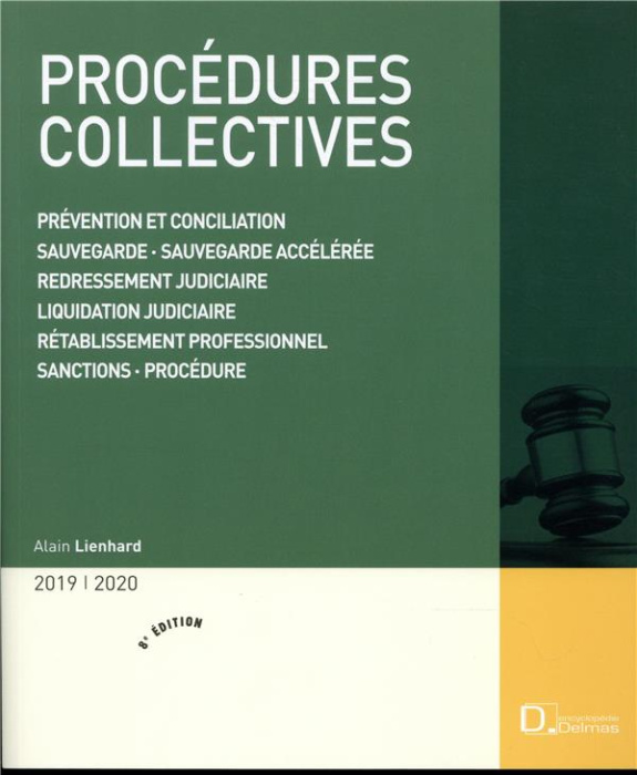 Emprunter Procédures collectives. Edition 2019-2020 livre