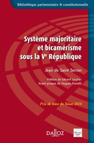Emprunter Système majoritaire et bicamérisme sous la Ve République livre