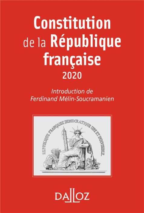 Emprunter Constitution de la République française. Edition 2020 livre