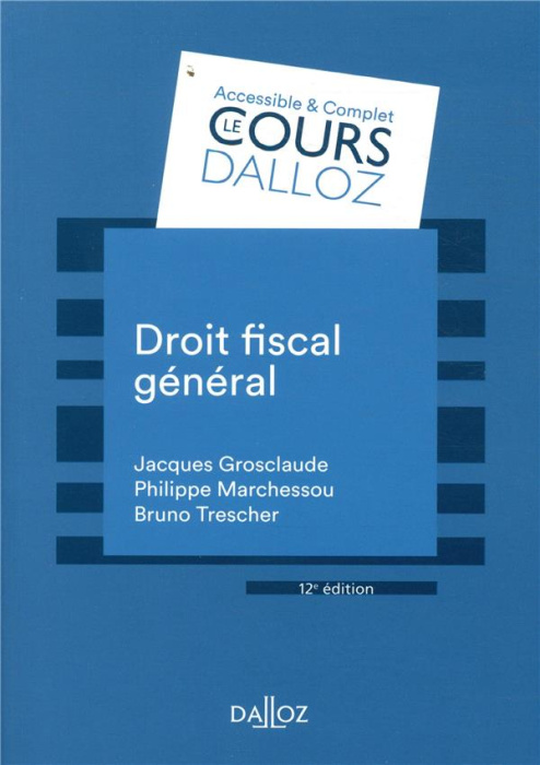 Emprunter Droit fiscal général. 12e édition livre