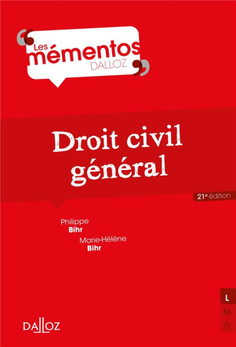 Emprunter Droit civil général. 21e édition livre