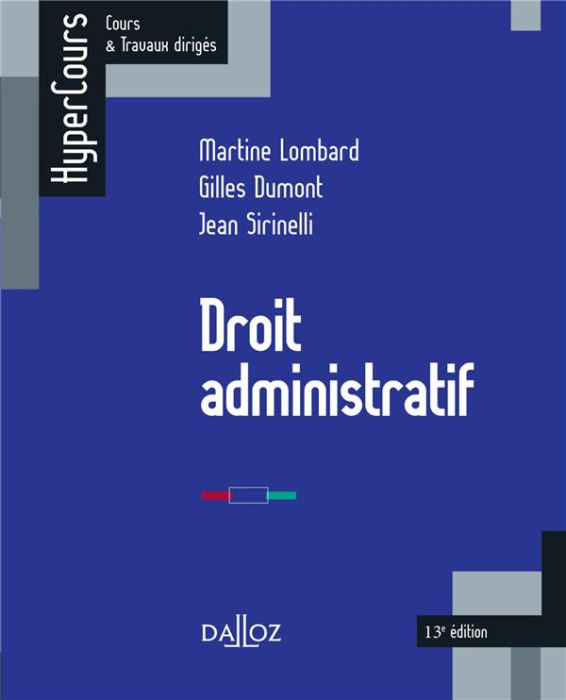 Emprunter Droit administratif. 13e édition livre
