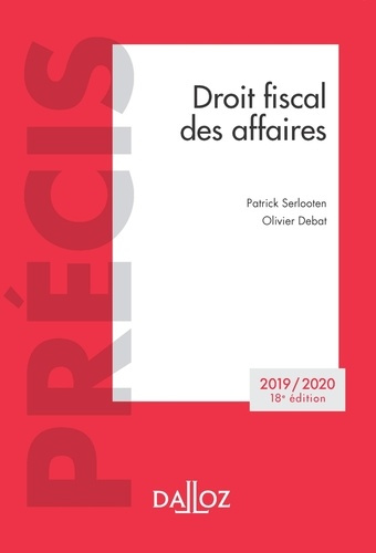 Emprunter Droit fiscal des affaires. Edition 2019-2020 livre