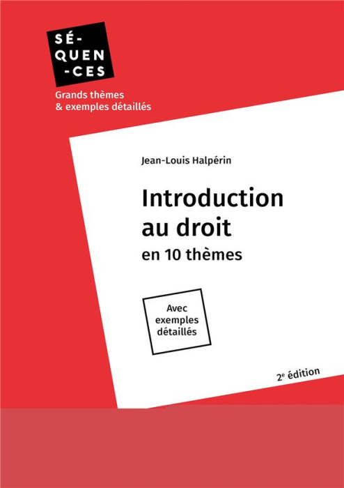 Emprunter Introduction au droit. 2e édition livre
