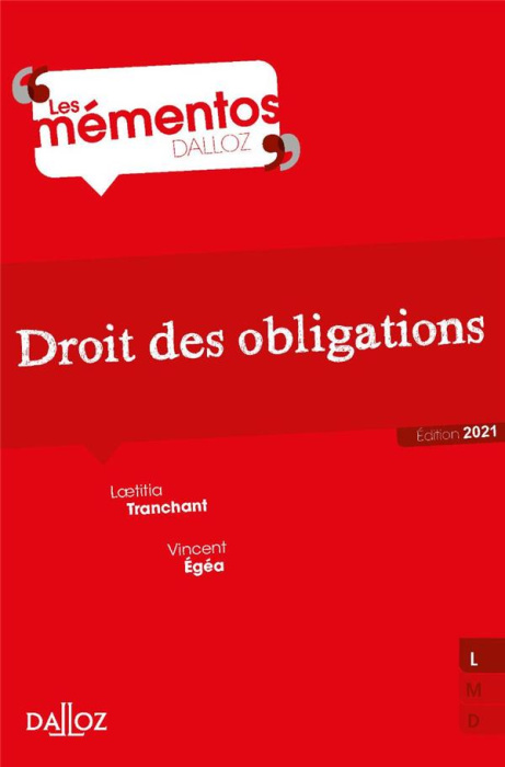 Emprunter Droit des obligations. Edition 2021 livre