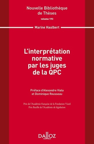 Emprunter L'interprétation normative par les juges de la QPC livre