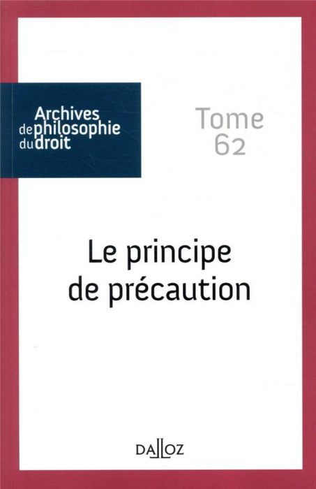 Emprunter Le principe de précaution livre