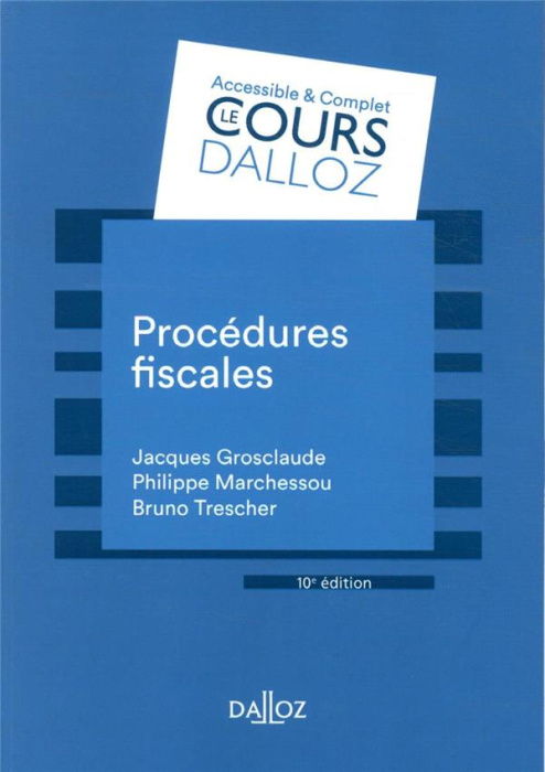 Emprunter Procédures fiscales. 10e édition livre