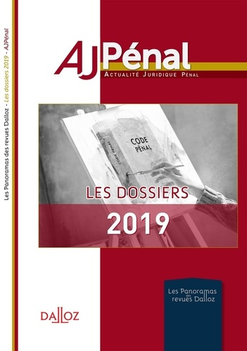Emprunter Les dossiers 2019 de l'AJ Pénal livre