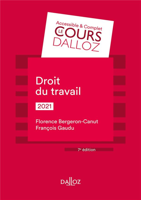 Emprunter Droit du travail. Edition 2021 livre