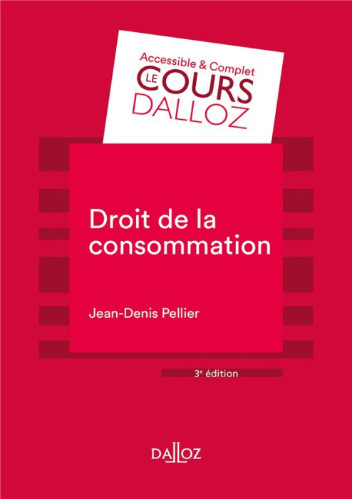 Emprunter Droit de la consommation. 3e édition livre