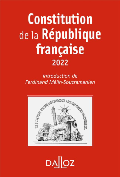Emprunter Constitution de la république française. Edition 2022 livre