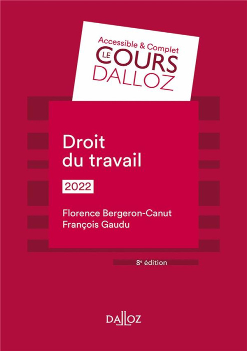 Emprunter Droit du travail. Edition 2022 livre