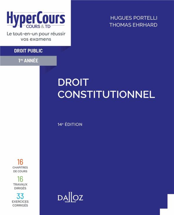 Emprunter Droit constitutionnel. 14e édition livre