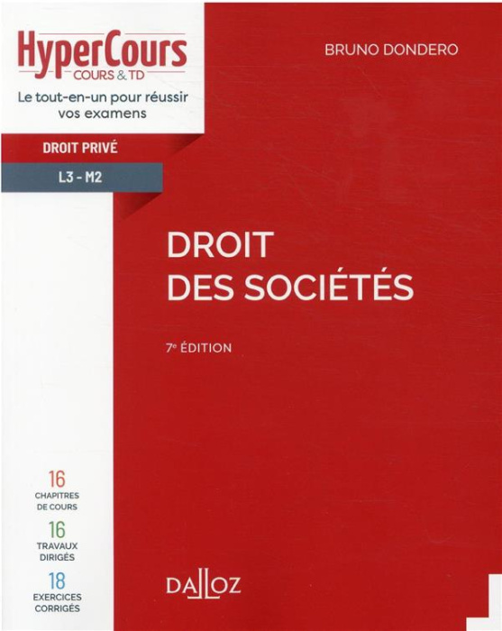 Emprunter Droit des sociétés. 7e édition livre