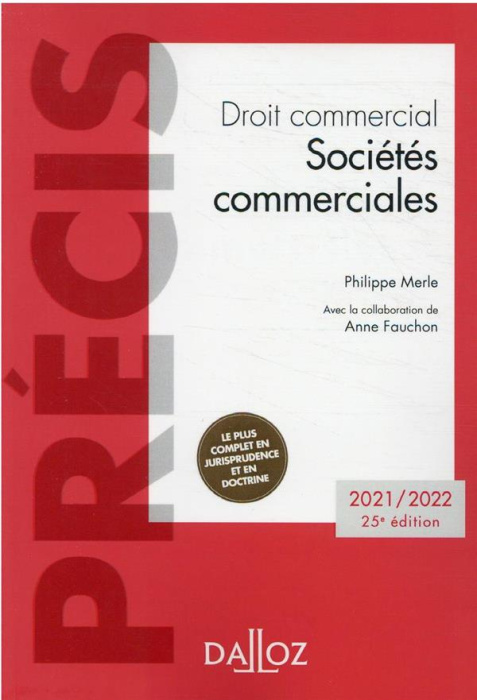 Emprunter Droit commercial. Sociétés commerciales, Edition 2021-2022 livre