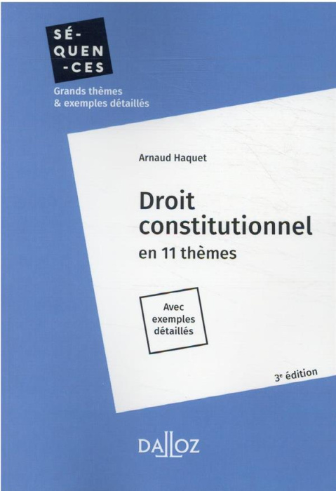 Emprunter Droit constitutionnel. Edition 2021 livre