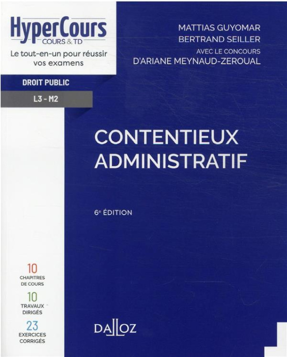 Emprunter Contentieux administratif. 6e édition livre