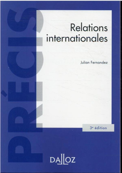 Emprunter Relations internationales. 3e édition livre