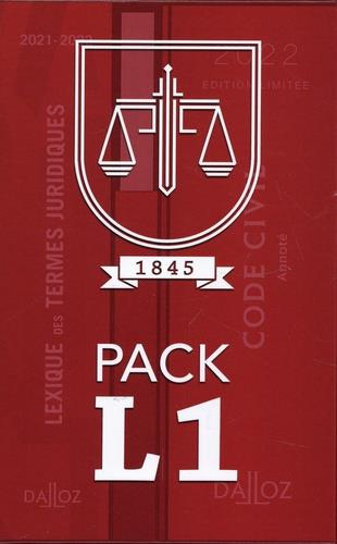 Emprunter Les fondamentaux de ta réussite Pack L1. Pack en 3 volumes : Code civil annoté ; Lexique des termes livre