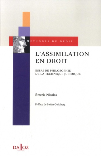 Emprunter L'assimilation en droit. Essai de philosophie de la technique juridique livre