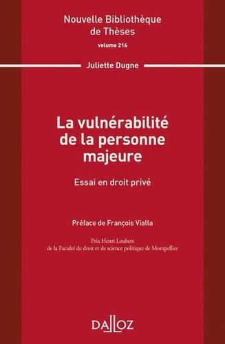 Emprunter La vulnérabilité de la personne majeure. Essai en droit privé livre