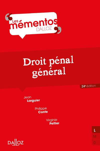 Emprunter Droit pénal général. Edition 2022 livre