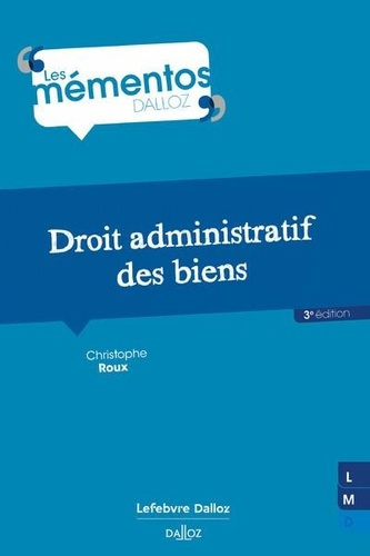 Emprunter Droit administratif des biens. 3e édition livre