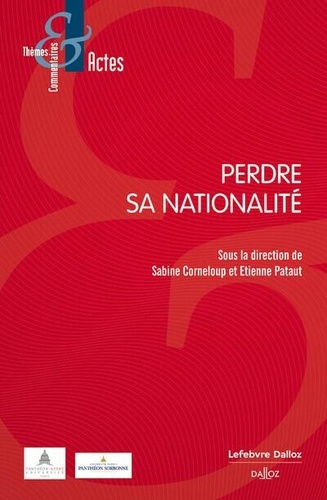 Emprunter Perdre sa nationalité livre