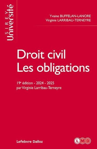 Emprunter Droit civil. Les obligations. Tome 2, Edition 2024-2025 livre
