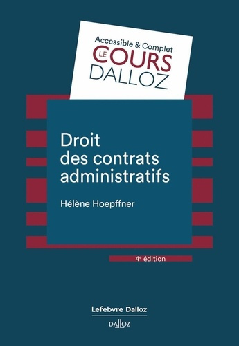 Emprunter Droit des contrats administratifs. 4e édition livre