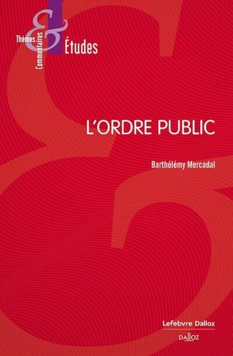 Emprunter L'ordre public livre
