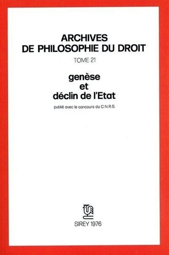 Emprunter Genèse et déclin de l'État livre