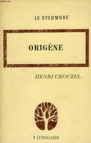 Emprunter Origène livre