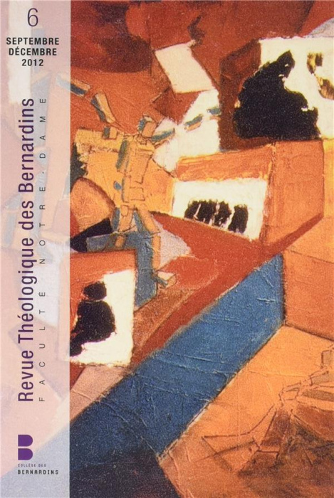 Emprunter Revue théologique des Bernardins 6 livre