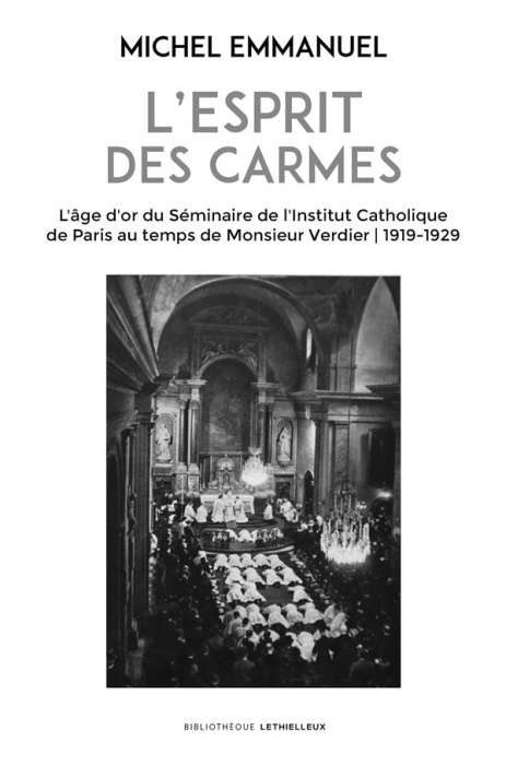 Emprunter L'esprit des Carmes livre