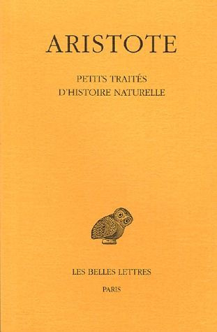 Emprunter Petits traités d'histoire naturelle. Edition bilingue français-grec ancien livre