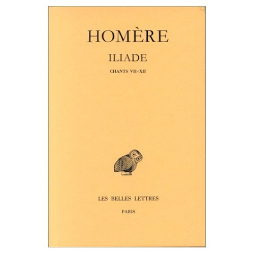 Emprunter Iliade. Tome 2, Chants 7 à 12, Edition bilingue français-grec ancien livre