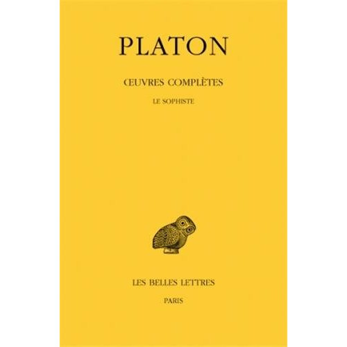 Emprunter Oeuvres complètes. Tome 8, 3e partie, Le Sophiste, Edition bilingue français-grec ancien livre