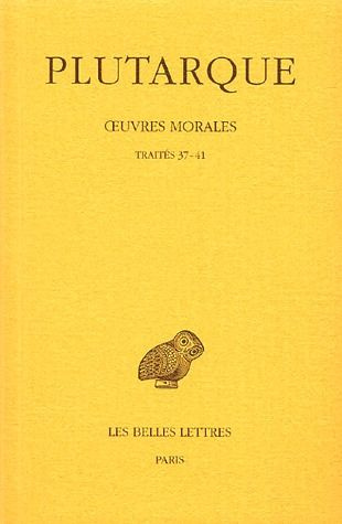 Emprunter Oeuvres morales. Tome 7, 2e partie, traités 37-41, Edition bilingue français-grec ancien livre