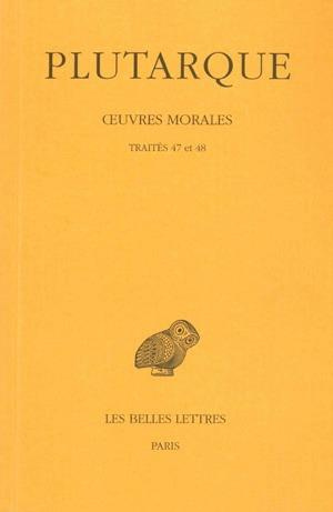 Emprunter Oeuvres morales. Tome 10, Traités 47-48, Dialogue sur l'amour, Histoires d'amour, Edition bilingue f livre