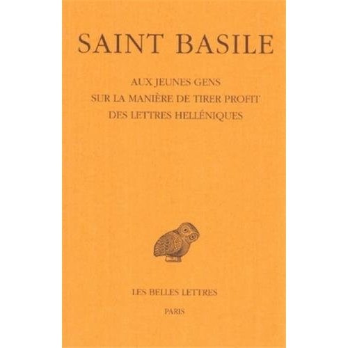 Emprunter Aux jeunes gens. Sur la manière de tirer profit des lettres helléniques livre