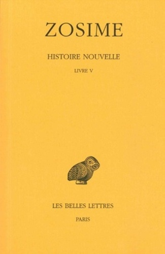 Emprunter Histoire nouvelle. Tome 3, 1e partie, Livre V, Edition bilingue français-grec ancien livre