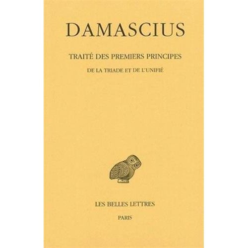Emprunter Traité des premiers principes. Tome 2, De la triade et de l'unité, Edition bilingue français-grec an livre