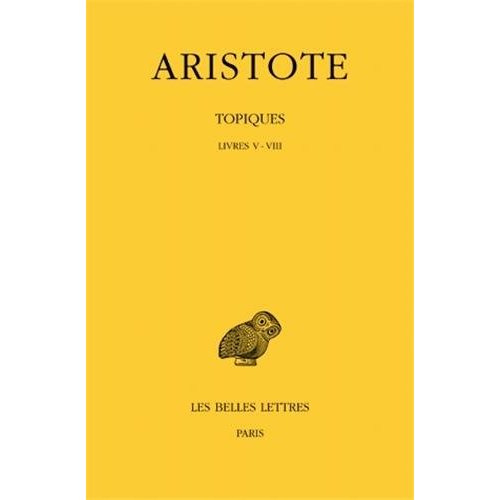 Emprunter Topiques. Tome 2, Livres V-VIII, Edition bilingue français-grec ancien livre