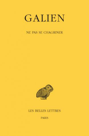 Emprunter Oeuvres. Tome 4, Ne pas se chagriner, Edition bilingue français-grec ancien livre