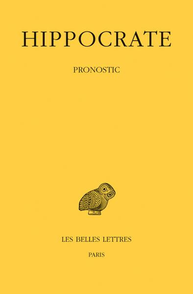 Emprunter Oeuvres. Tome 3, 1re partie, Pronostic, Edition bilingue français-grec ancien livre