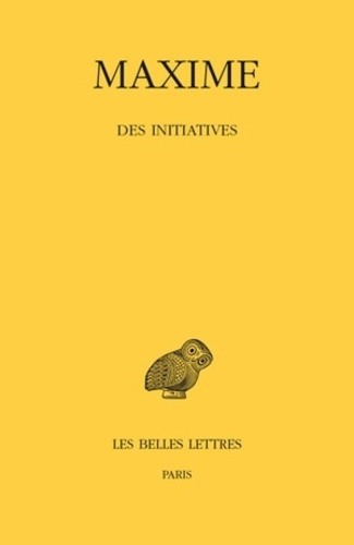 Emprunter Des initiatives. Edition bilingue français-grec ancien livre
