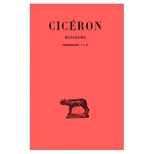 Emprunter Discours. Tome 19, Philippiques 1 à 4, Edition bilingue français-latin livre