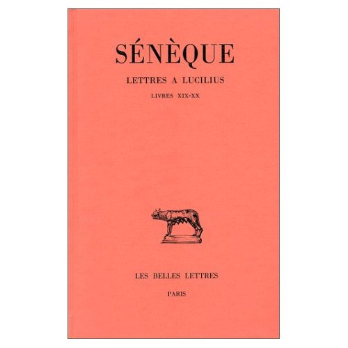 Emprunter Lettres à Lucilius. Tome 5, Livres 19 et 20, Edition bilingue français-latin livre